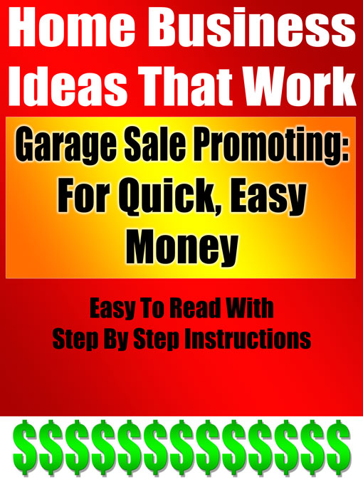 Title details for Garage Sale Promoting: For Quick, Easy Money by Rezzonator Inc. - Available
